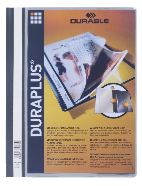 Snelhechter Durable Duraplus 2579 Grijs