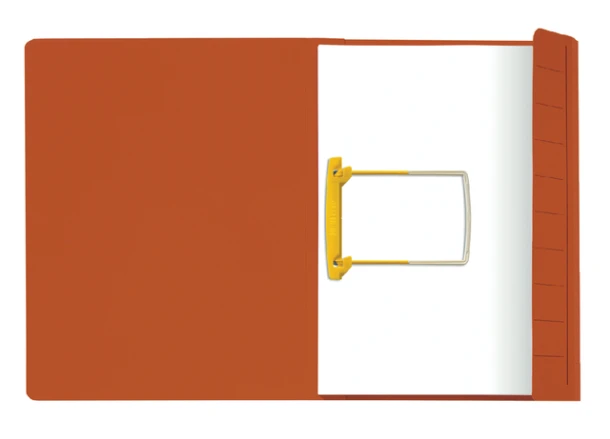 Clipmap Secolor A4 100% gerecycled karton 250gr rood verpakt per 10 stuks