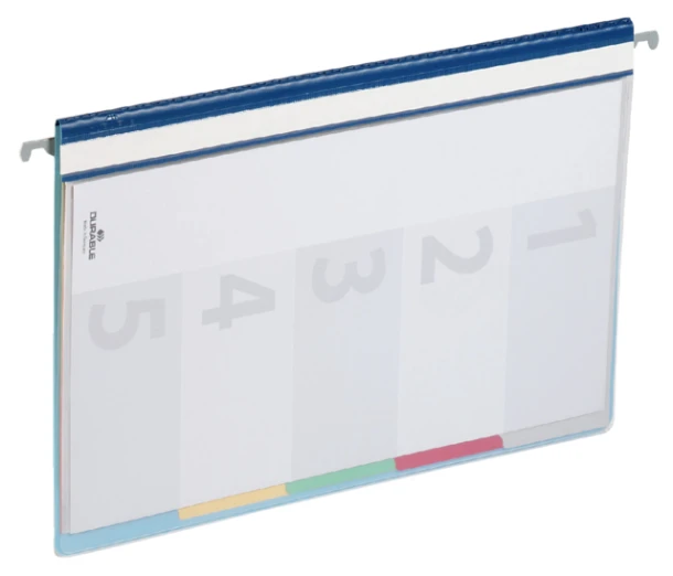 Organisatiemap Divisoflex Durable 2557 blauw; 5st