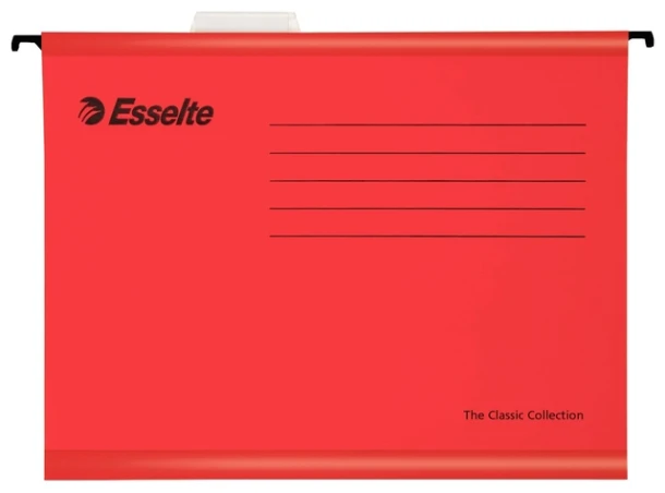 Hangmap Esselte Classic Vert A4 V-Bodem Rood