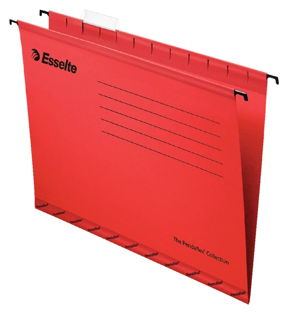 Hangmap Esselte Classic folio V-bodem rood; doos 25 stuks