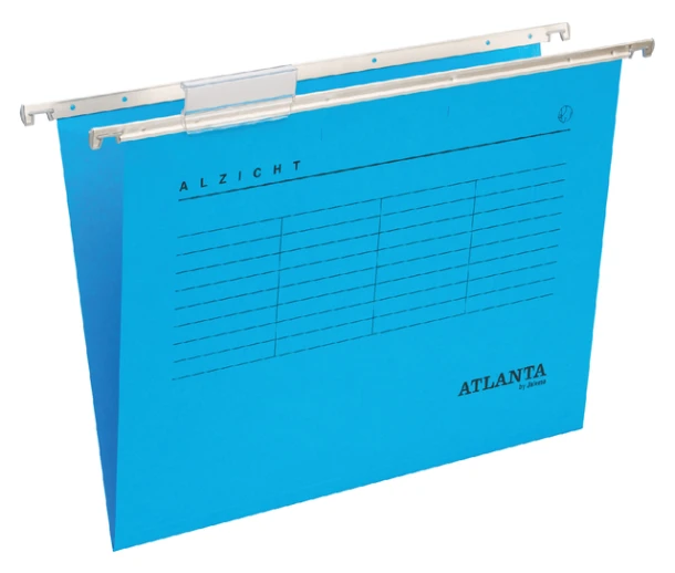Hangmap Spectrum A6620-256 folio V-bodem blauw; doos 25 stuks