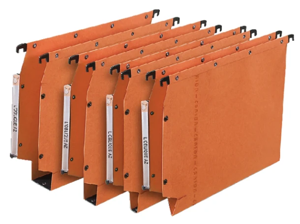 Hangmap Elba AVZ Mark3 A4 U-bodem 30mm oranje 25st