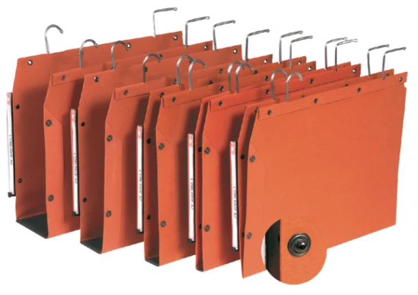Hangmap Elba TUB A4 U-bodem 30mm oranje; doos 25 stuks