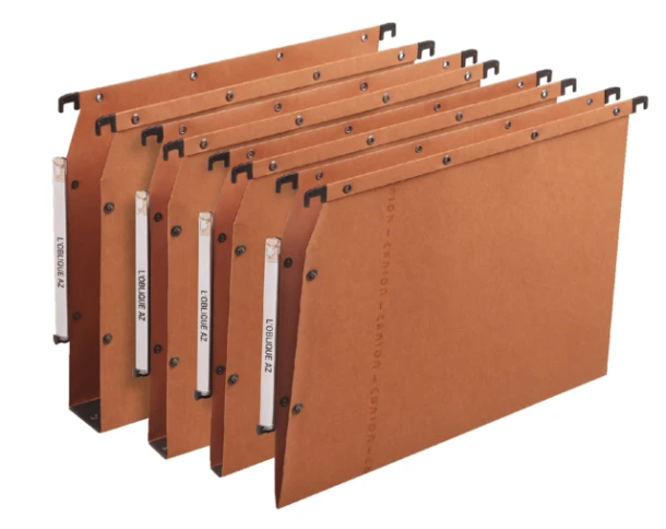Hangmap Elba AVZ Ultimate A4 Ubodem 30mm oranje; doos 25 stuks