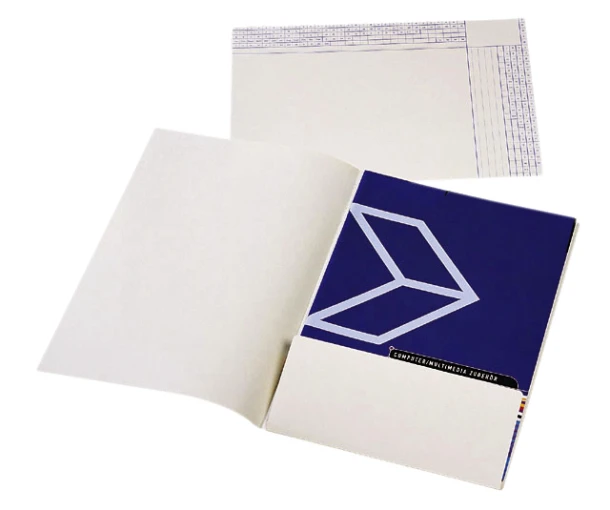 Binnenmappen 1-klep A 6000-147 ; pak 25 chamois