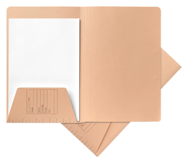 Binnenmap Jalema A4 lateraal 225gr. pak a 100