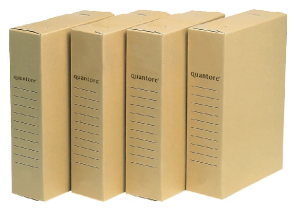 Archiefdoos Quantore A4 230x80x320mm; pk a 50