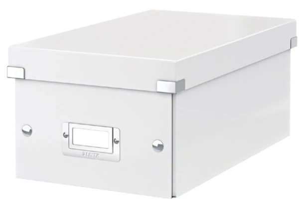 DVD-Box Leitz Click & Store 190x135x320mm Wit