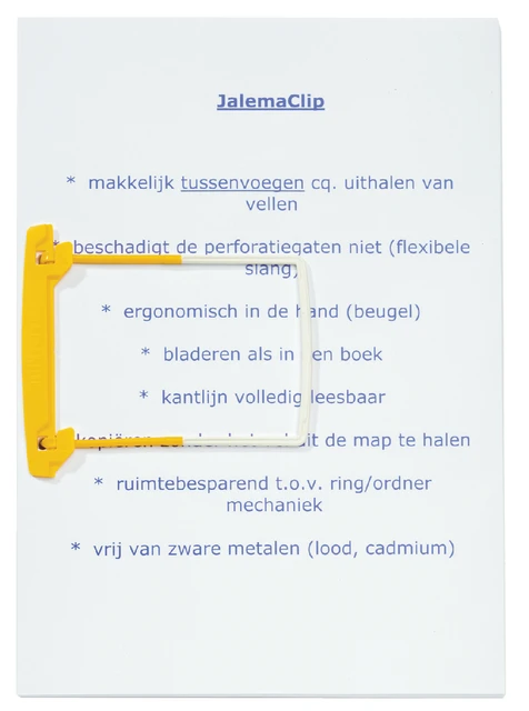 Zipclip buismechaniek Jalema 5710000; ds 100st
