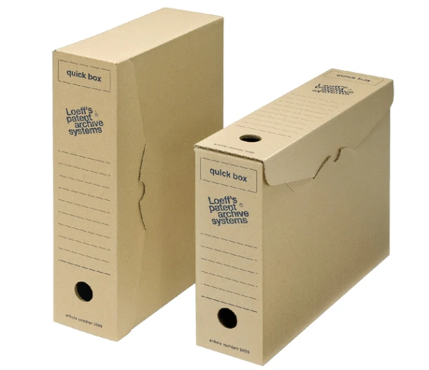 Archiefdoos Loeff's 3000 A4, 335x240x80 pk a 50