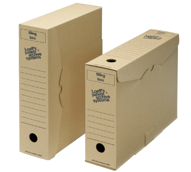Archiefdoos filingbox Loeff 3003 34x25x8cm pk 50st