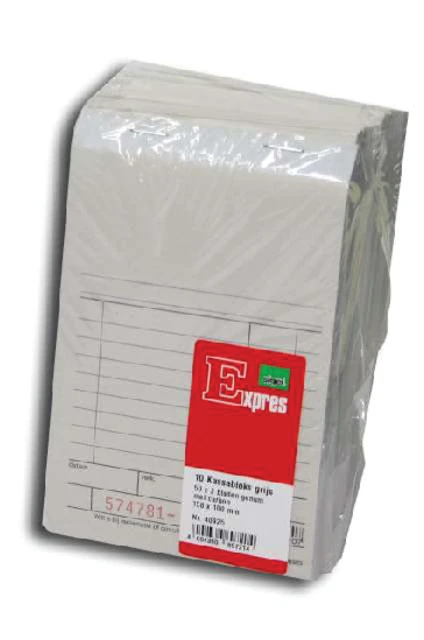 Kassablok Expres SI-40925 100x158mm