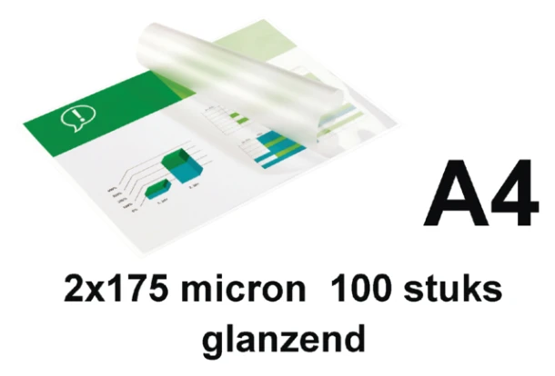 Lamineerhoezen Ibico A4 216x303mm 175mic;ds100st