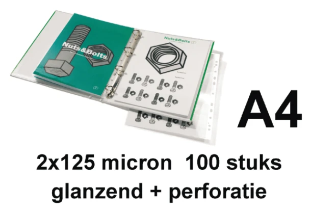 Lamineerhoezen Ibico A4 228x303mm 125mc+ponsrand