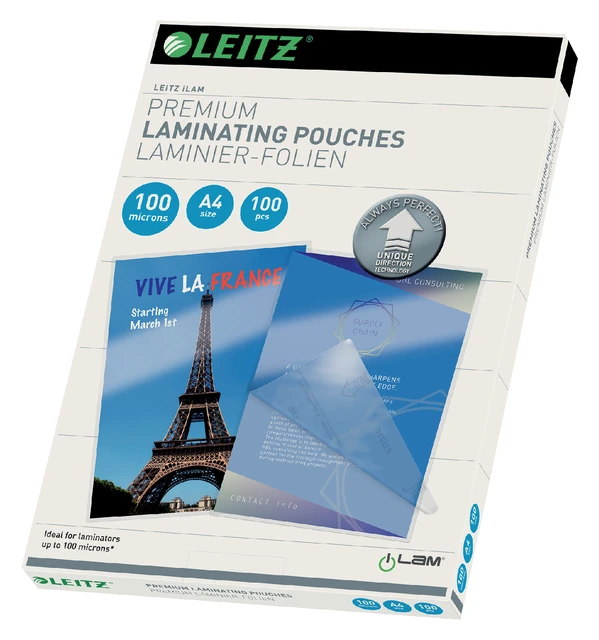 Lamineerhoes Leitz A4 UDT Ilam 100micr;ds 100