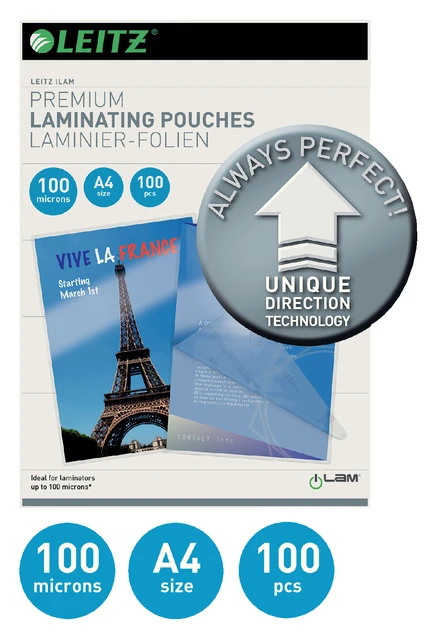 Lamineerhoes Leitz A4 UDT Ilam 100micr;ds 100