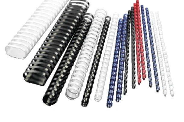 Bindrug GBC 21-rings 25mm wit; doos 50 st (capaciteit 225 vel)