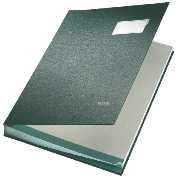 Vloeiboek Leitz 5700, 20 bladen, zwart