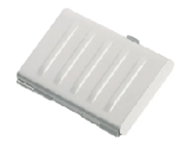Visitekaartenhouder 2 vaks mat aluminium