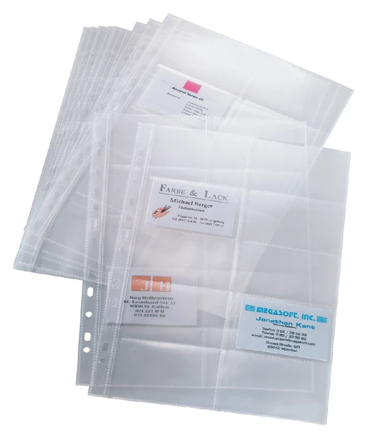 Visitekaartentassen Sigel VZ351 voor album VZ301