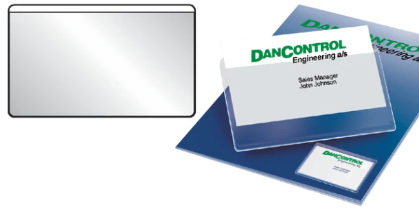 Business-card pockets 3L 10116 105x60mm;pkj 10