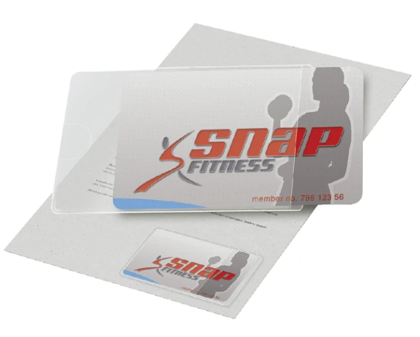 Business-card pockets 60x95mm 3L 10106;pkj 10st