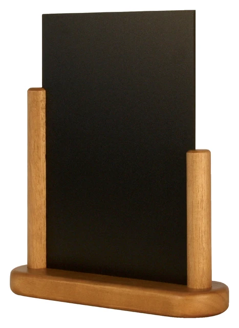 Krijtbord Securit 23cmx20cmx6cm Teak Hout