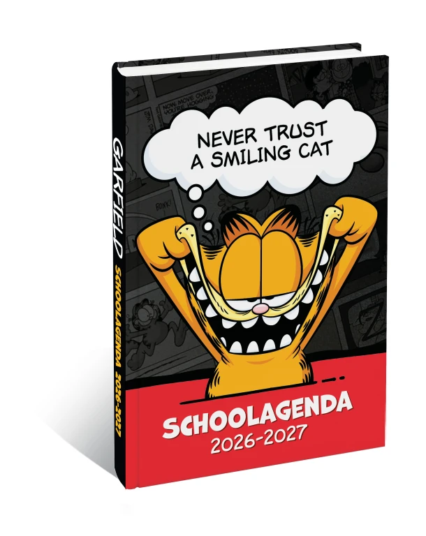 Garfield Schoolagenda 2026-2027 – boek cover