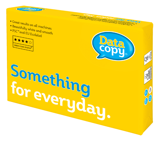 Kopieerpapier A4 80gr Datacopy wit, pak 500 vel