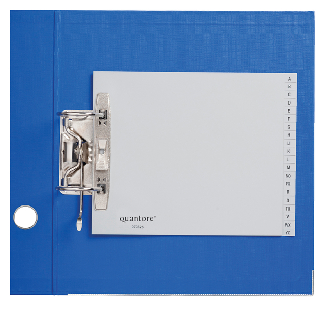 Ordneralfabet Quantore A/Z, 2-rings 18x23cm PP