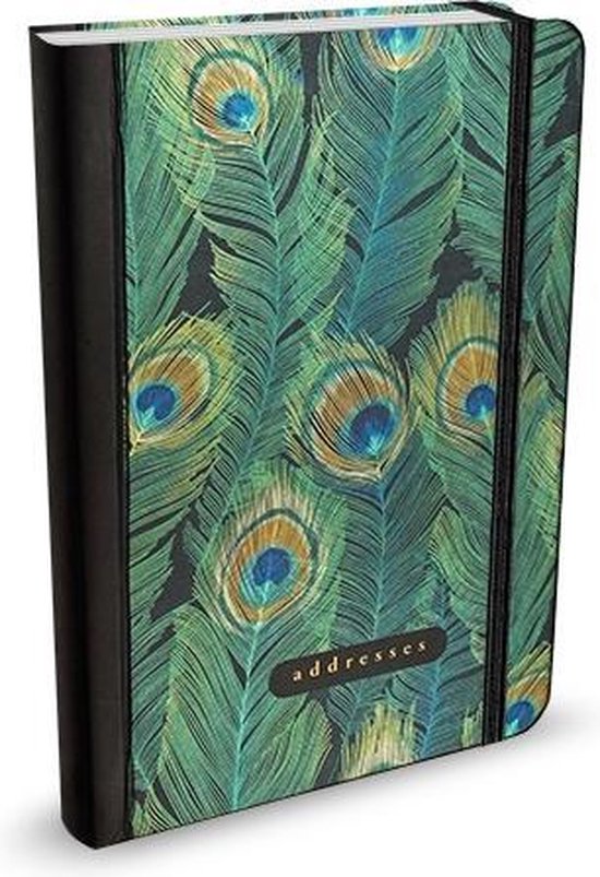 Adresboek A6 Comello feathers