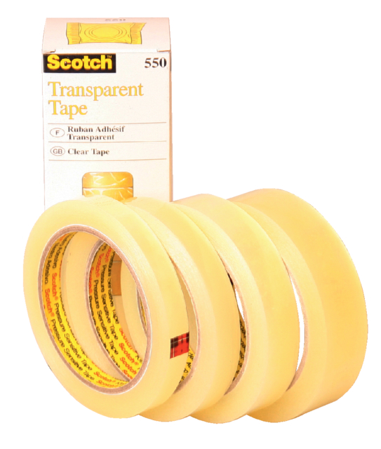 Plakband 3m Scotch 550 12mmx66m Tr