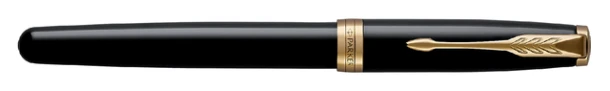 Vulpen Parker Sonnet black lacquer GT fijn