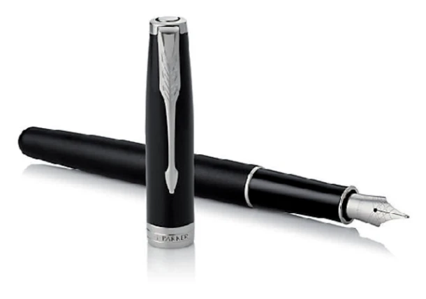 Vulpen Parker Sonnet matte black CT fijn