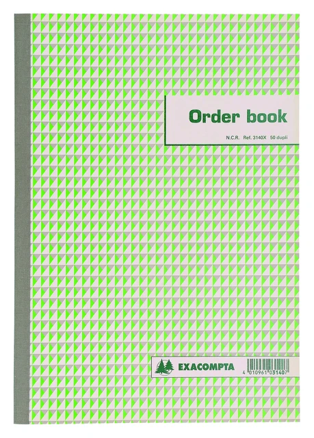 Orderboek Exaclair 297X210mm 50 X 2 vel