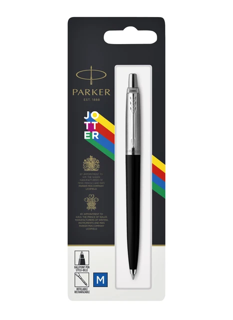 Balpen Parker Jotter Original CT zwart in blister