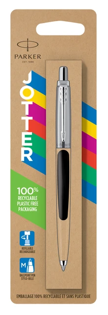 Balpen Parker Jotter Original CT zwart in blister