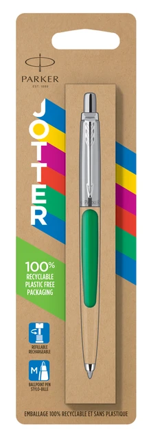 Balpen Parker Jotter Original CT groen in blister