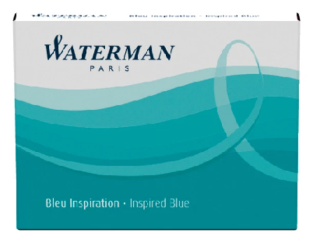 Inktpatroon Waterman Internationaal Zuidzeeblauw