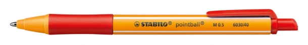 Balpen STABILO Pointball 6030/40 rood