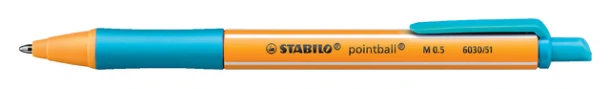 Balpen STABILO Pointball 6030/51 turquoise