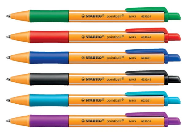 Balpen STABILO Pointball 6030/51 turquoise