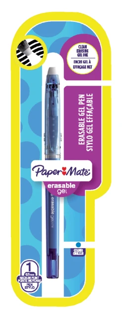 Gelschrijver Papermate Replay premium blauw; blister