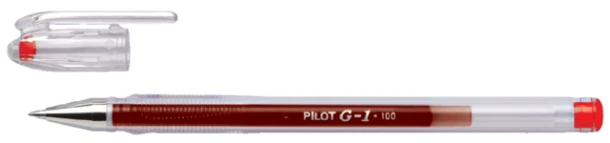 Gelschrijver Pilot Bl-G1-7 0.4mm Rood