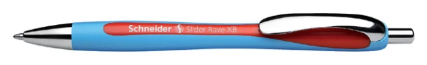 Balpen Schneider Slider Rave XB 1,4mm blauw-rood