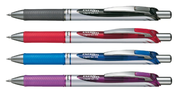 Rollerball Pentel Energel BL77 blauw 0.4 mm