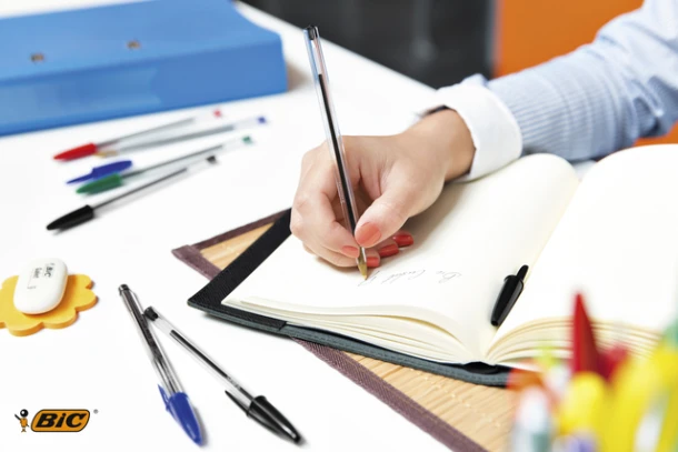 Balpen Bic cristal blauw