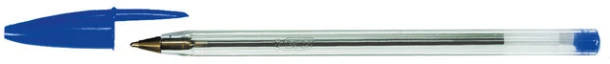 Balpen Bic Cristal medium blauw doos à 90+10 gratis