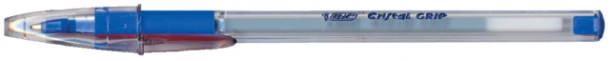 Balpen Bic cristal Grip blauw